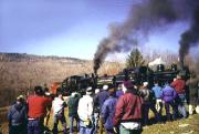 Railfans at the Cass Railfan Weekend